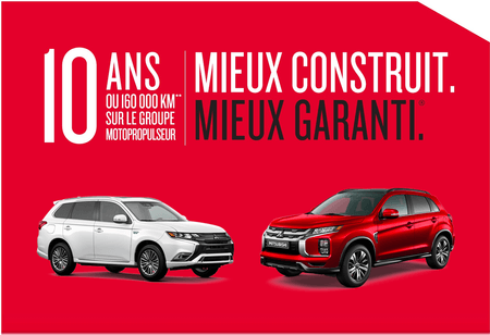 Mitsubishi - La meilleure garantie au monde